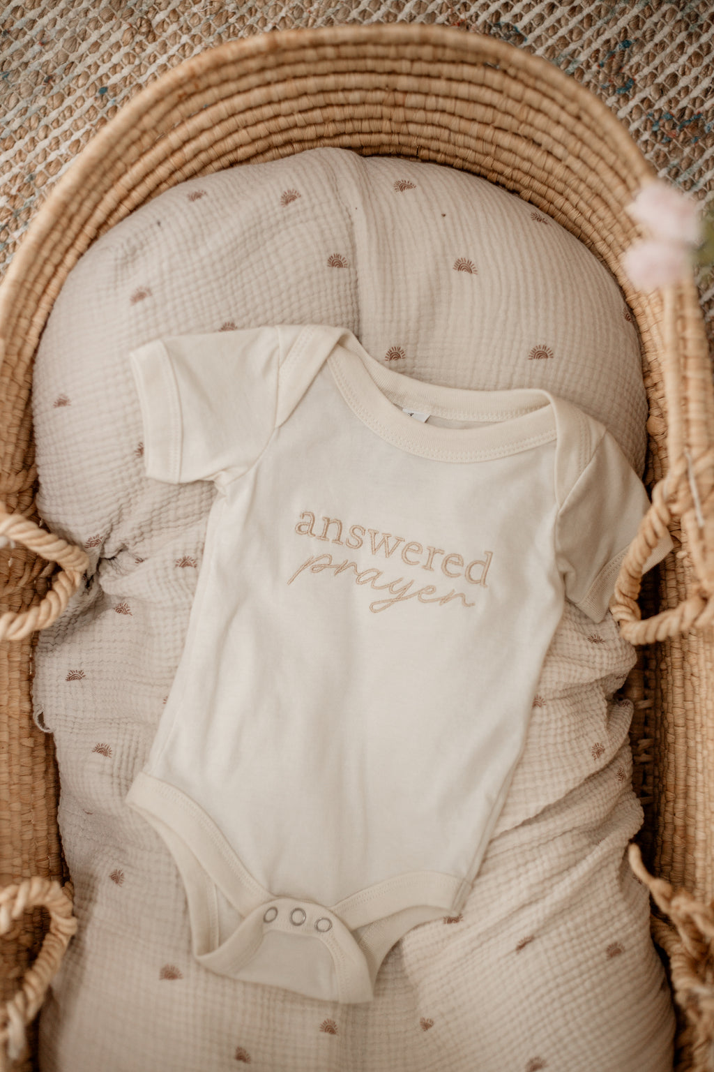 Answered Prayer | Embroidered Onesie