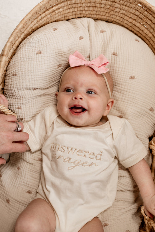 Answered Prayer | Embroidered Onesie
