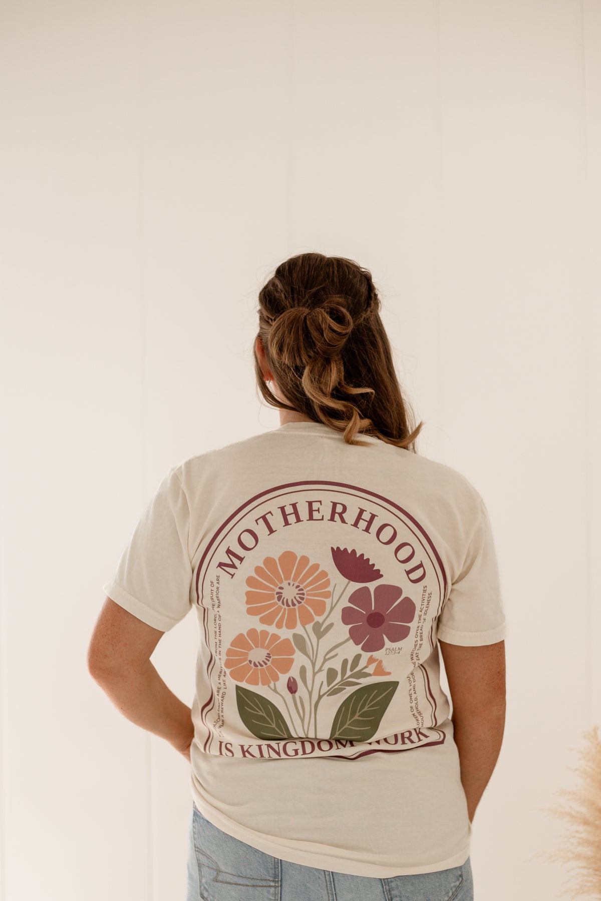 Motherhood Is Kingdom Work | Tee | Ivory