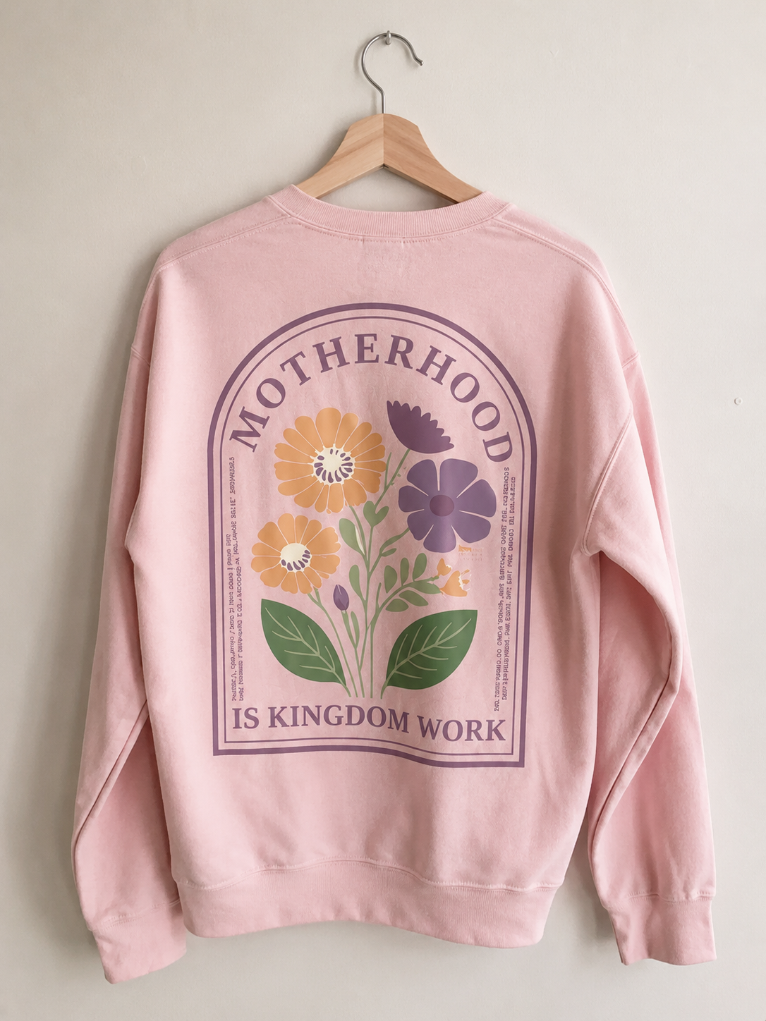 Motherhood is Kingdom Work | Crewneck Sweater
